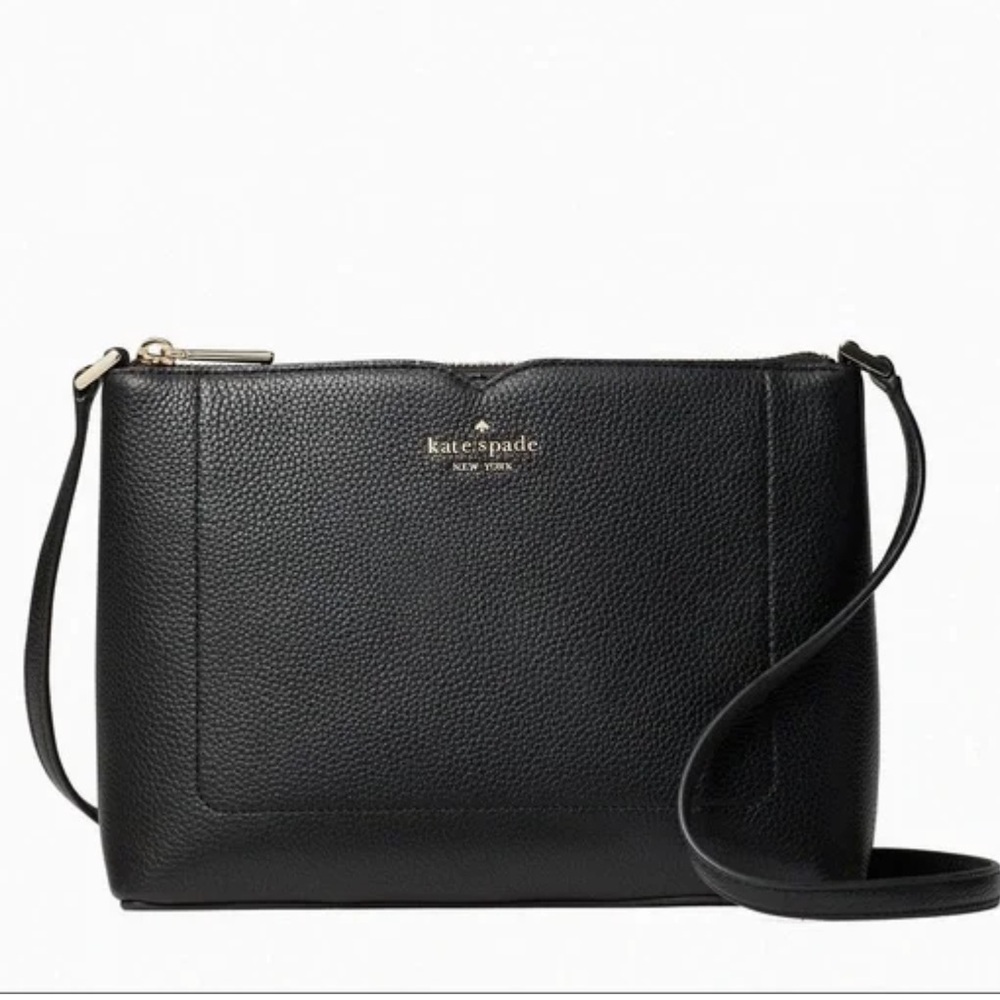 kate spade harlow crossbody bag black NWT